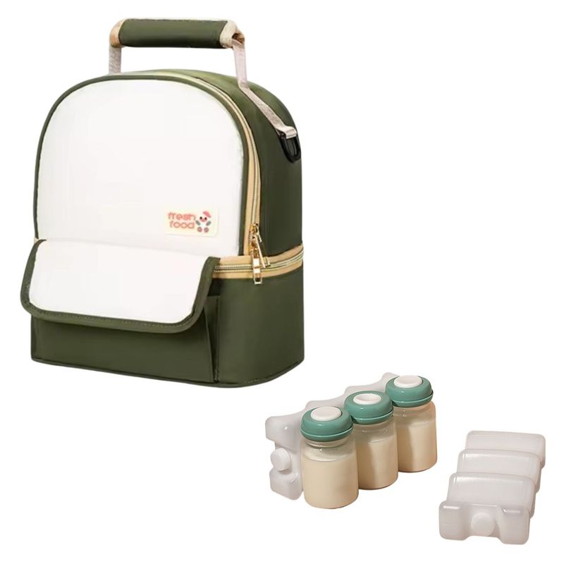 GENERICO - Cooler Para Leche Materna +2 Porta Hielo