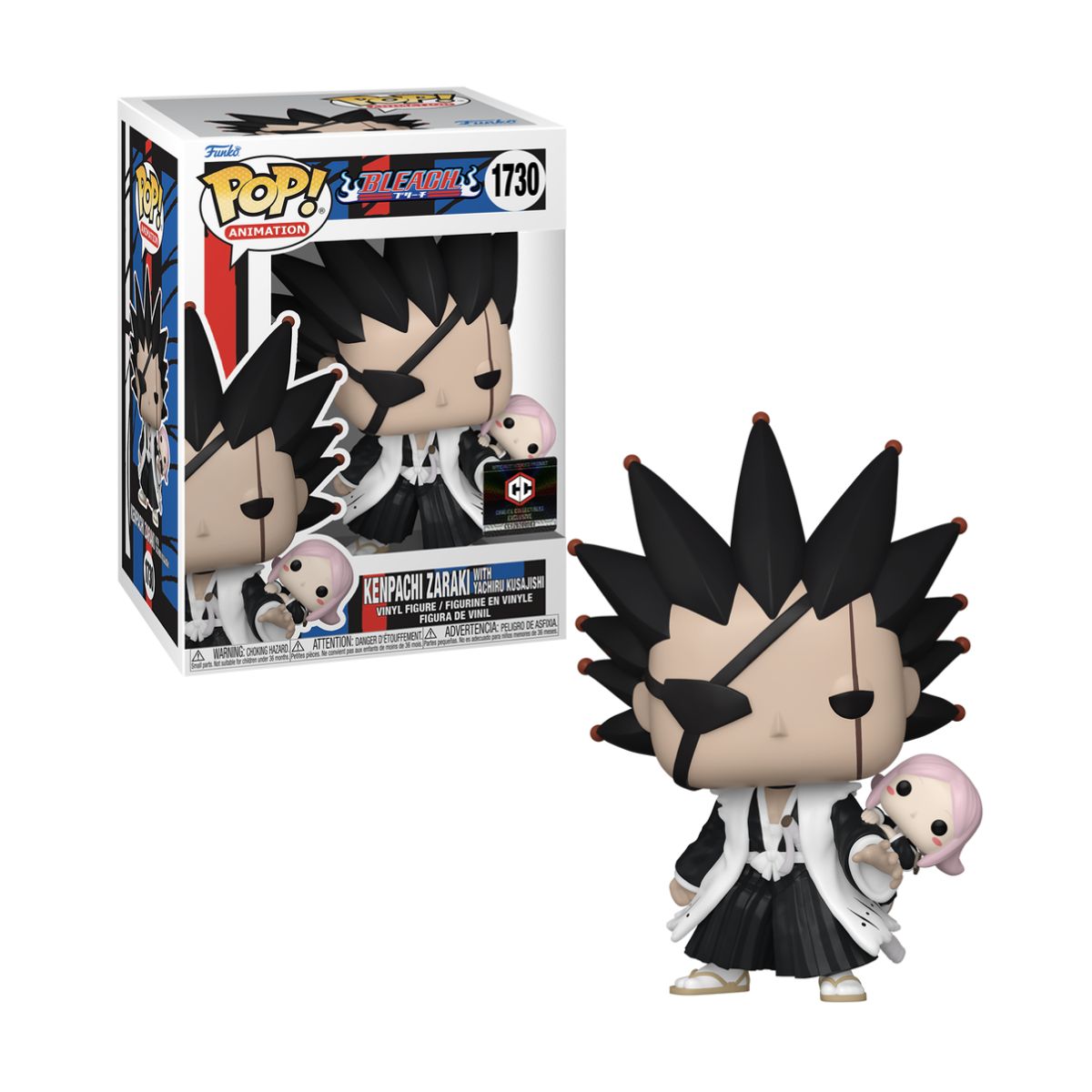 FUNKO - Kenpachi with Yachiru Funko Pop 1730 Bleach Exclusivo CH