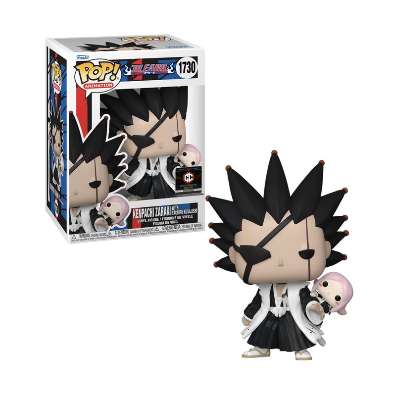 FUNKO - Kenpachi with Yachiru Funko Pop 1730 Bleach Exclusivo CH