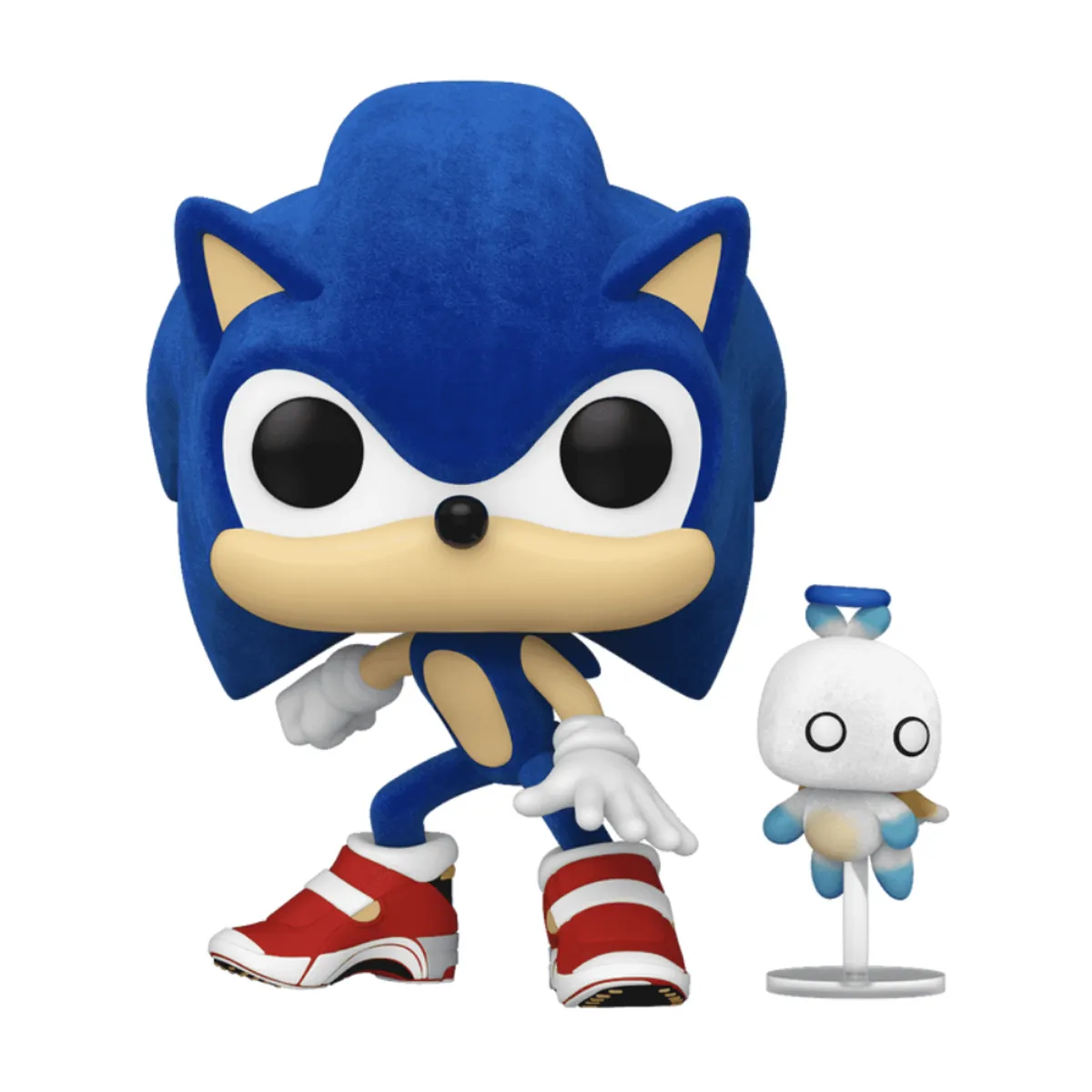 FUNKO - Sonic with Chao Funko Pop 1036 Flocked Exclusivo Original