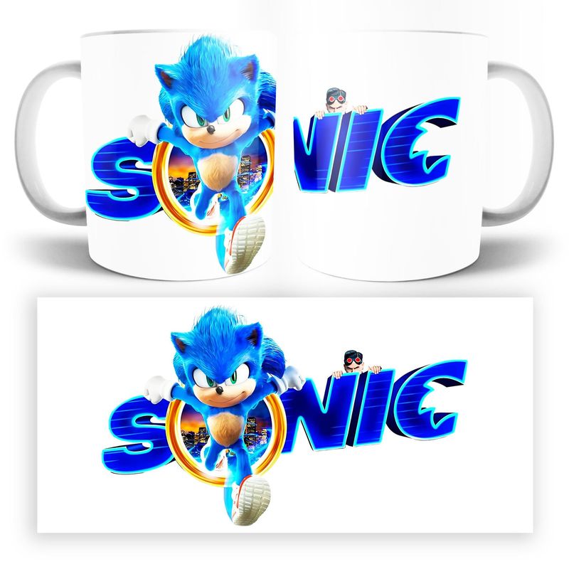 GENERICO - TAZA DE SONIC 11oz - LQNN