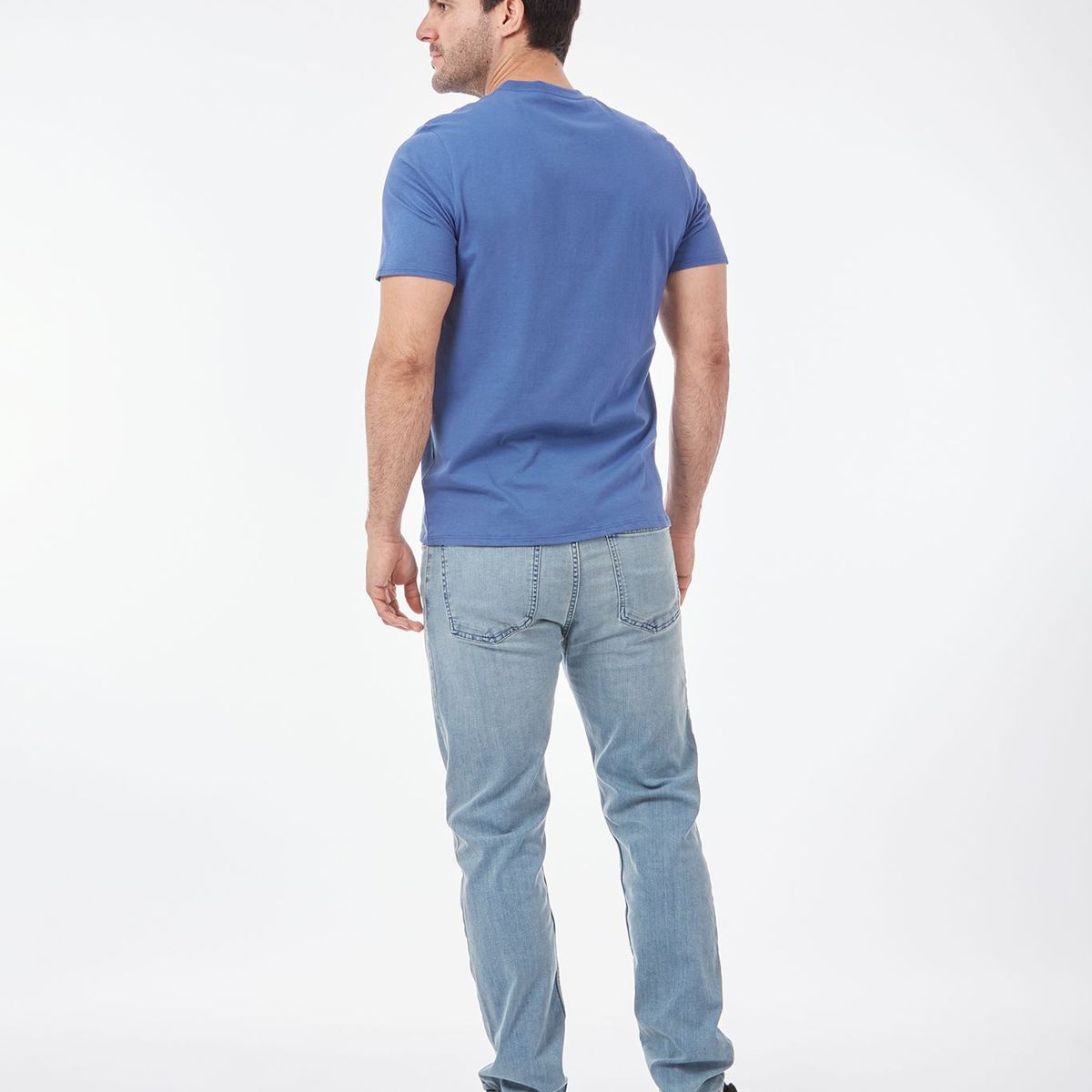 CALVIN KLEIN - CAMISETA SS MONOLOGO JEANS CREWNK TEE