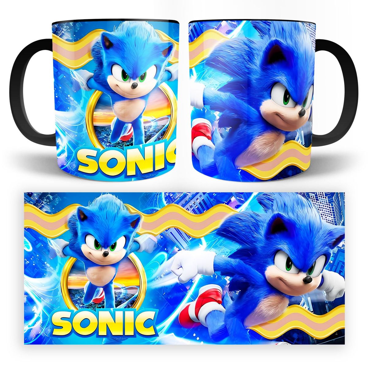 GENERICO - TAZA DE SONIC 11oz - LQNN