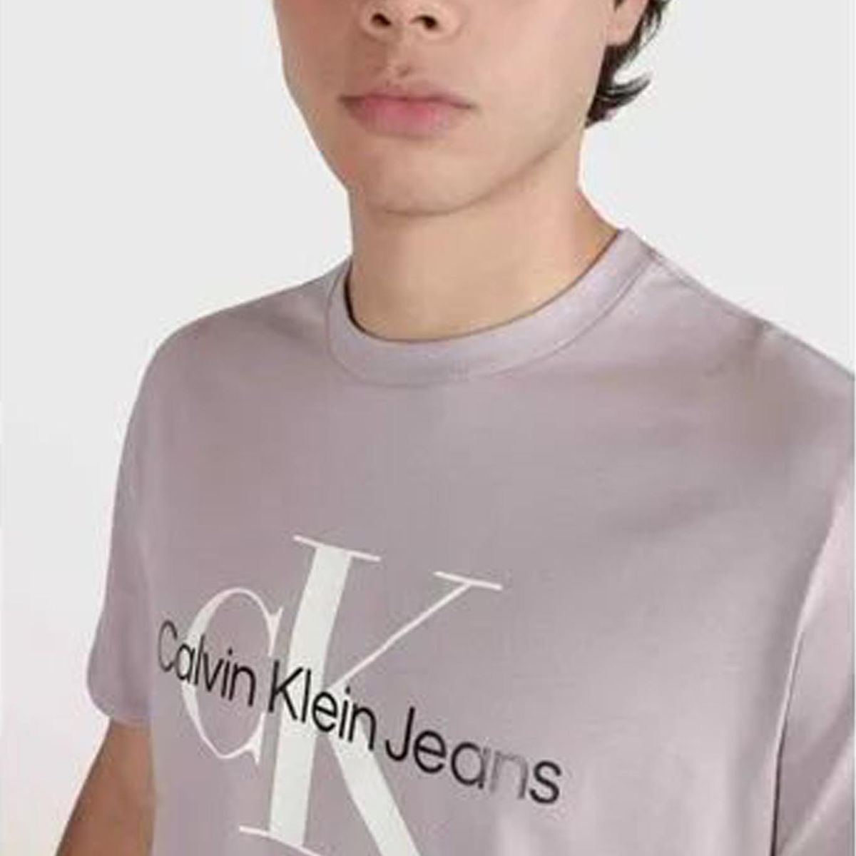 CALVIN KLEIN - CAMISETA SS MONOLOGO JEANS CREWNK TEE