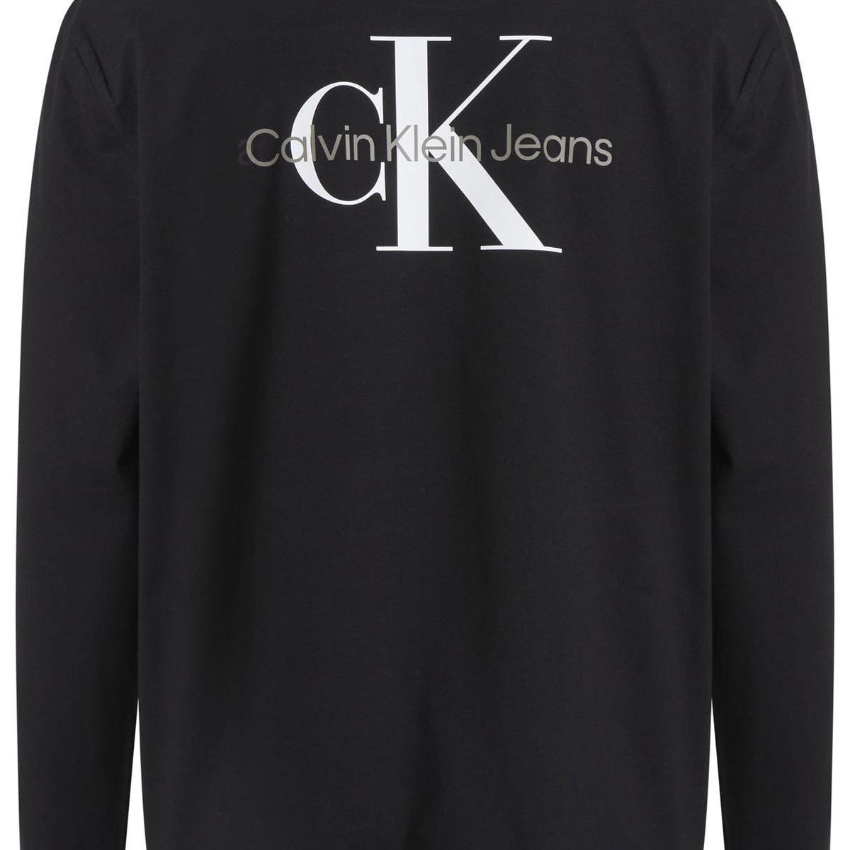 CALVIN KLEIN - CAMISETA MONOLOGO LS BACK GRAPHIC TEE