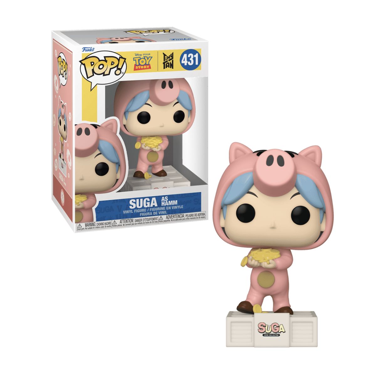 FUNKO - Suga Funko Pop 431 BTS & Toy Story Original
