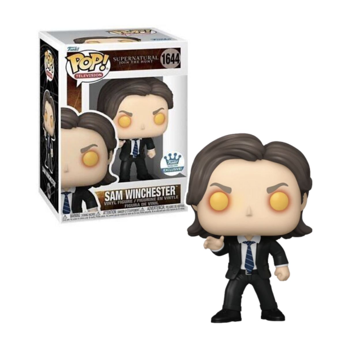 FUNKO - Sam Winchester Funko Pop 1644 Supernatural Exclusivo FS