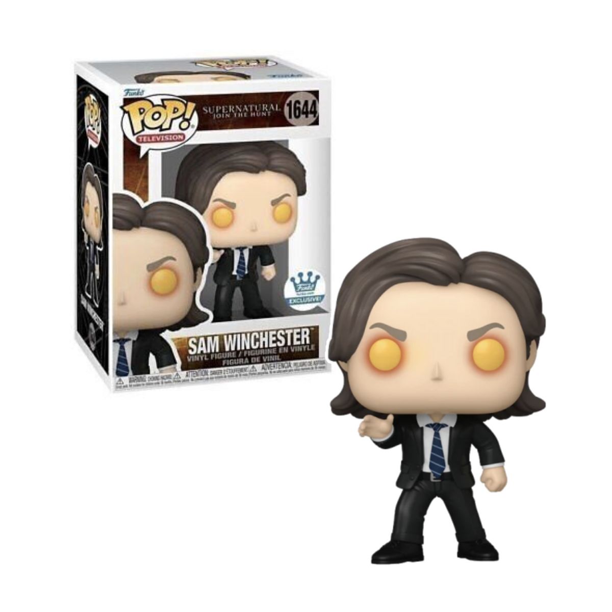 FUNKO - Sam Winchester Funko Pop 1644 Supernatural Exclusivo FS