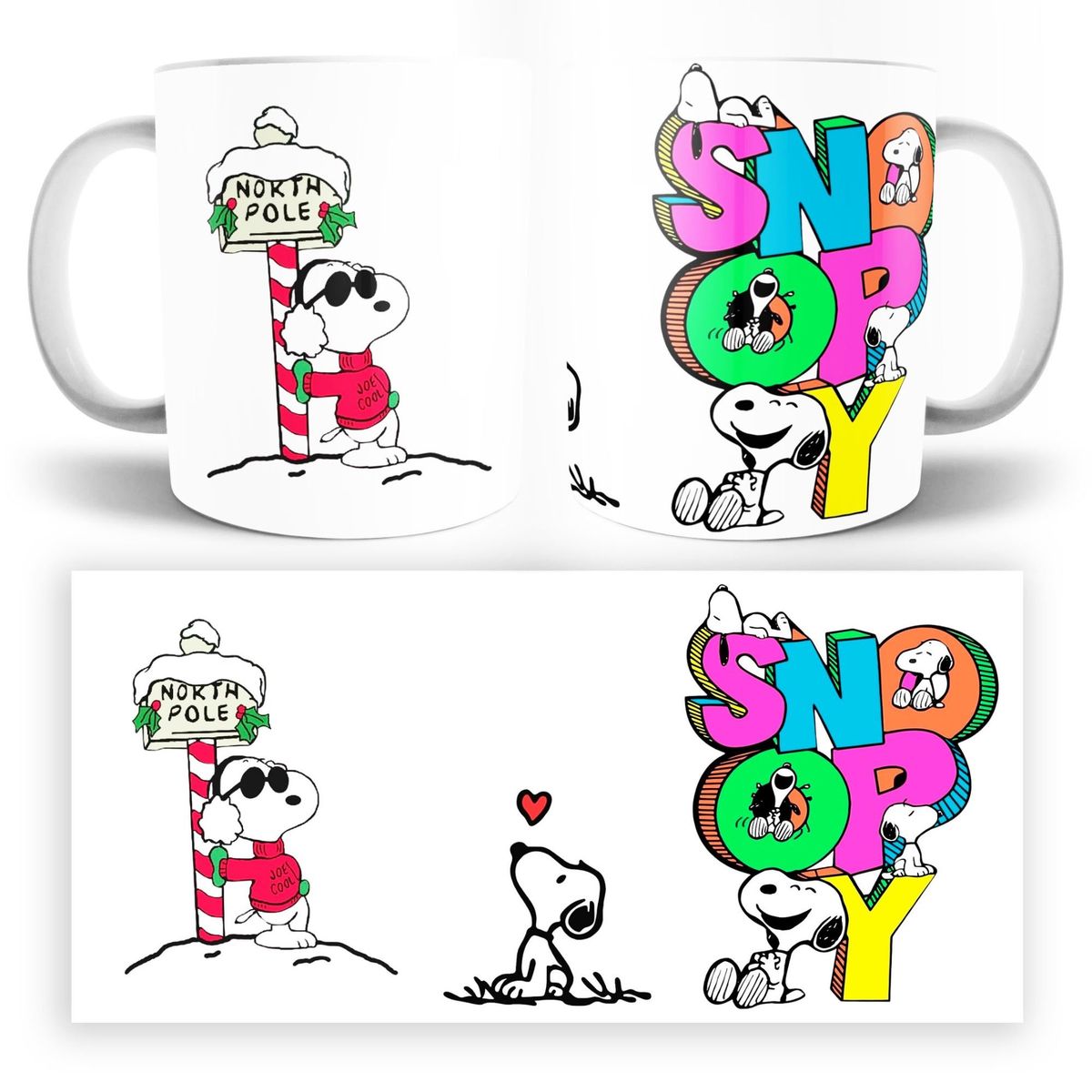 GENERICO - TAZA DE SNOOPY 11oz - LQNN