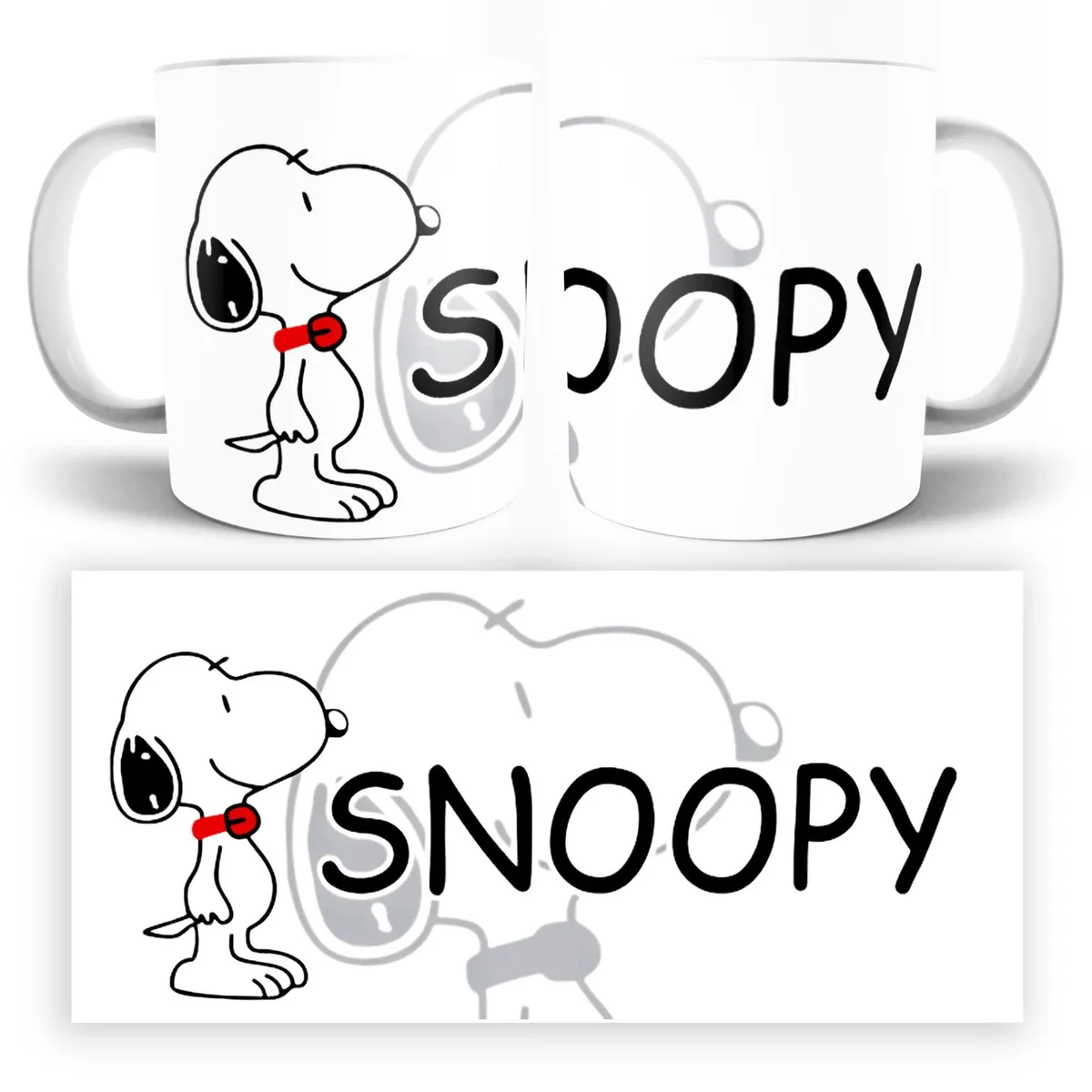 GENERICO - TAZA DE SNOOPY 11oz - LQNN