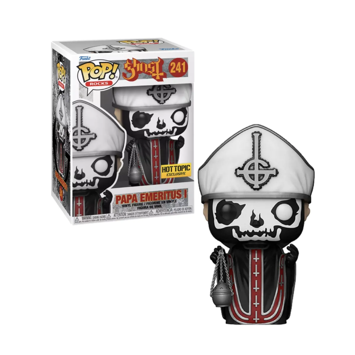 FUNKO - Papa Emeritus 1 Funko Pop 241 Exclusivo HT Ghost
