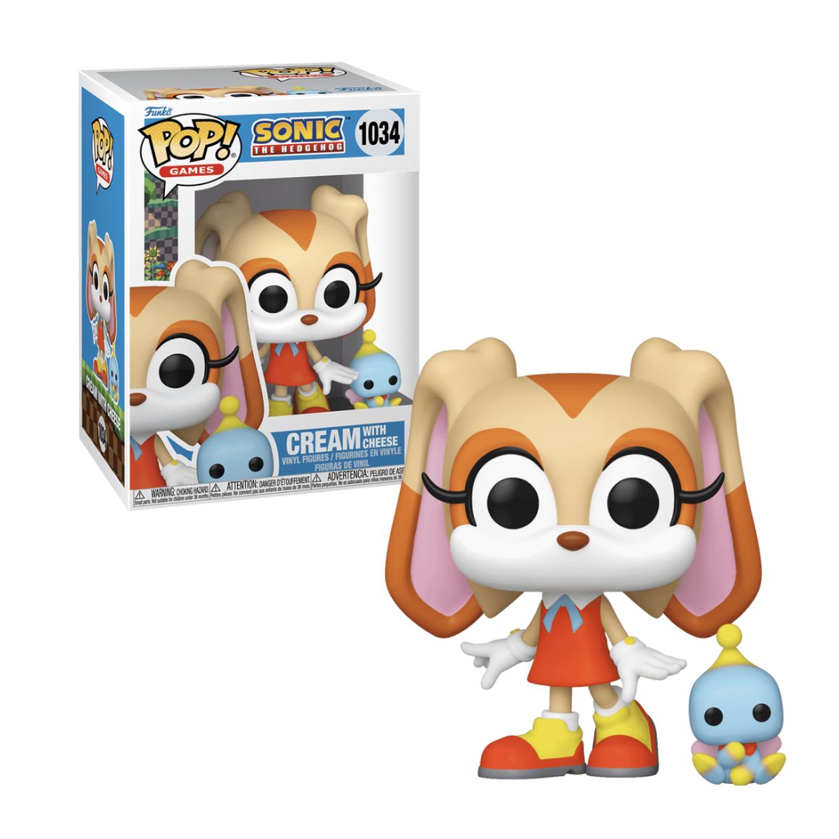 FUNKO - Cream with Cheese Funko Pop 1034 Sonic the Hedgehog