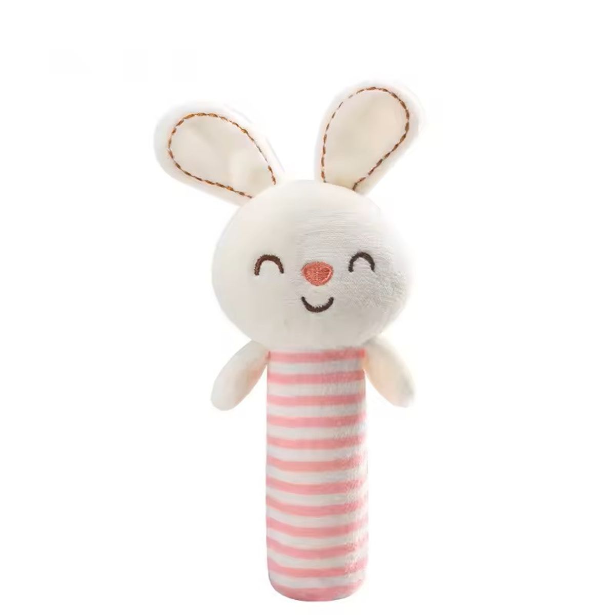 GENERICO - Sonaja de felpa suave para estimulación - conejo