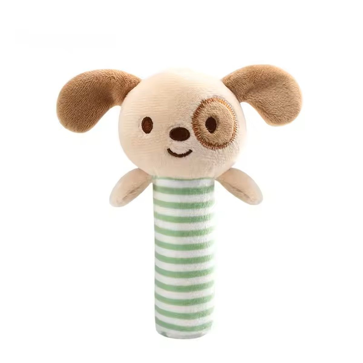 GENERICO - Sonaja de felpa suave para estimulación - perro