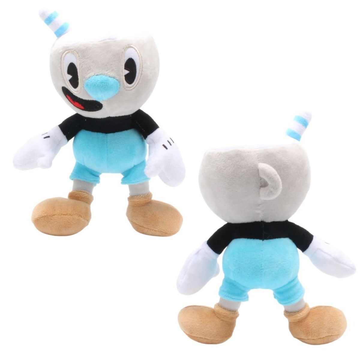 GENERICO - Peluche Mugman Importado 24 cms - Peluche Cuphead