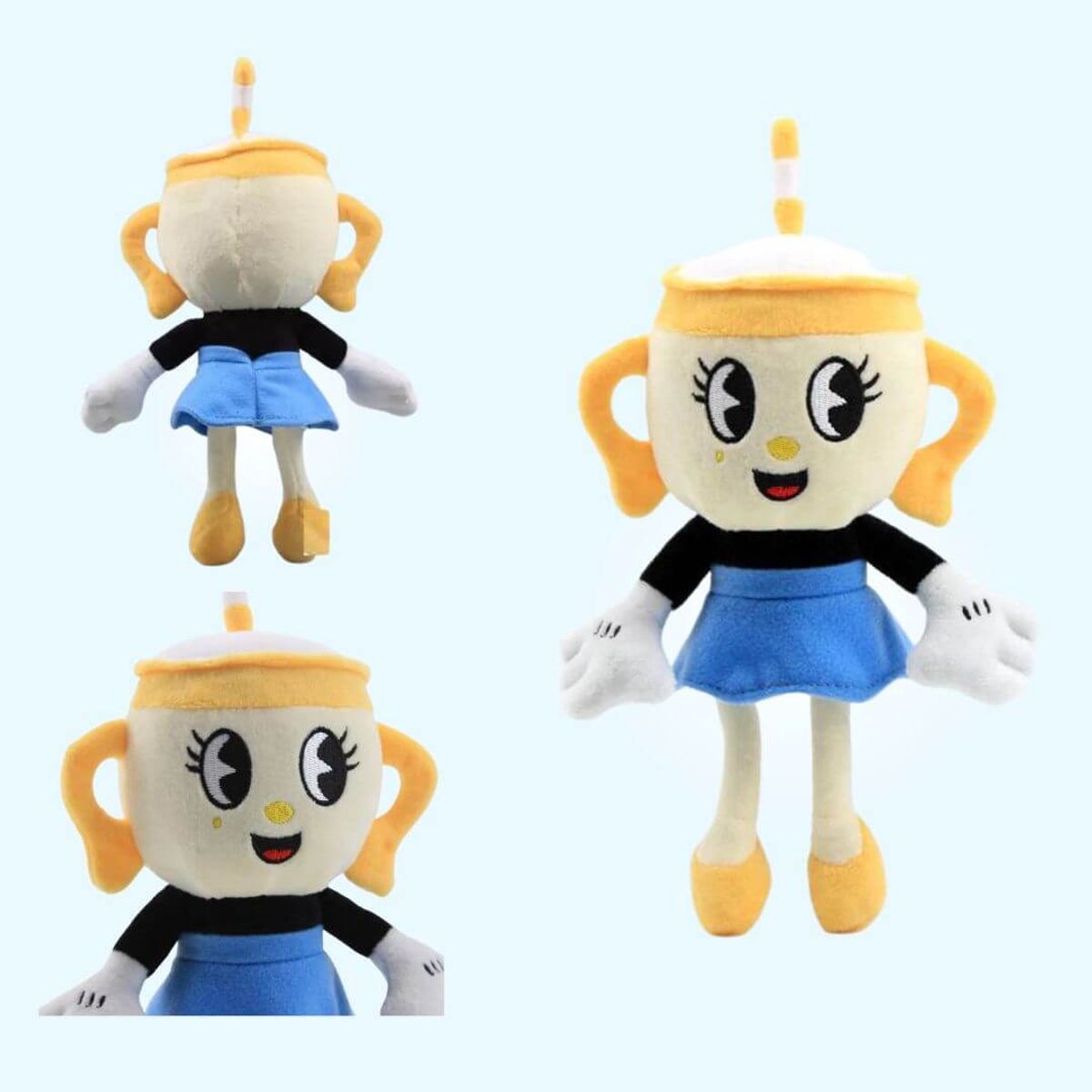 GENERICO - Peluche Ms Chalice Importado 24 cms - Peluche Cuphead