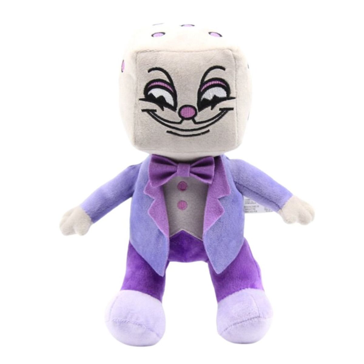 GENERICO - Peluche King Dice Rey Dado 24 cms - Peluche Cuphead