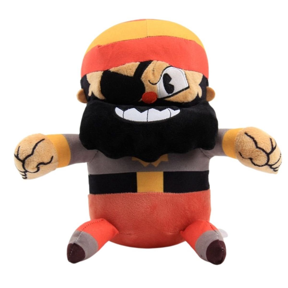 GENERICO - Peluche Capitan 24 cms - Peluche Cuphead