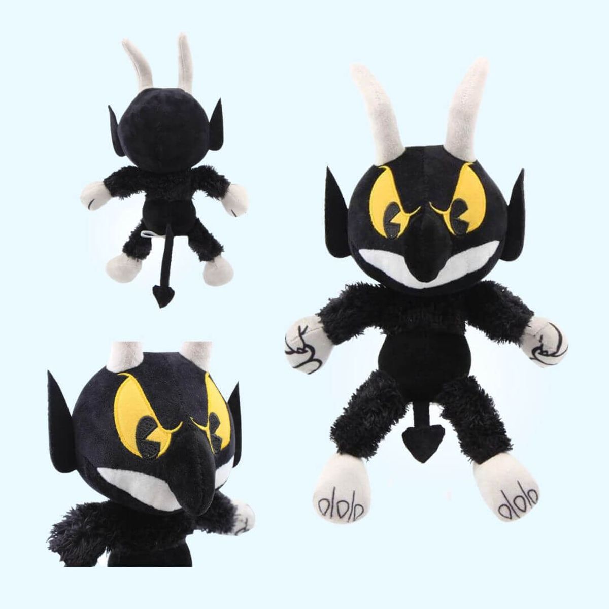 GENERICO - Peluche Devil 24 cms - Peluche Cuphead