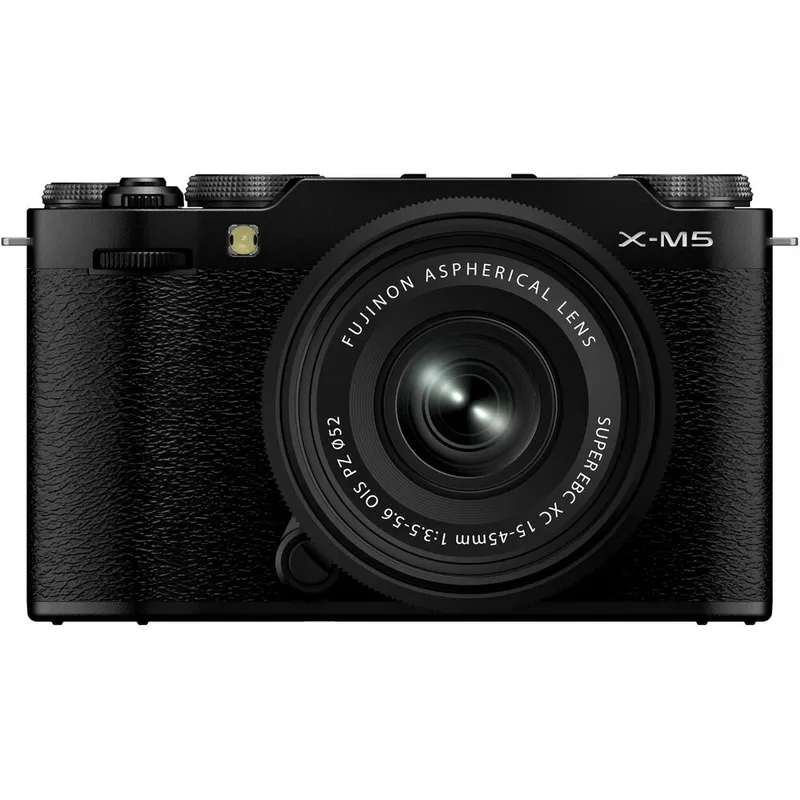 FUJIFILM - Fujifilm X-M5 Sin Espejo Cámara Kit Con XC 15-45mm Lente - Negro