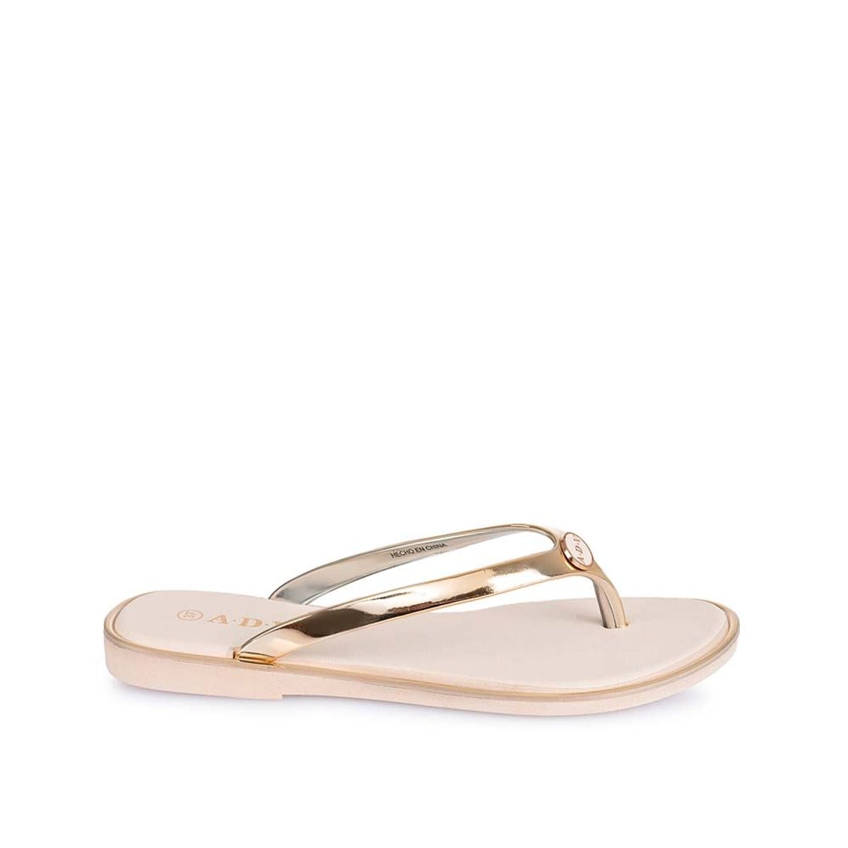 ADV - Sandalia  Playero ABY-2522 Vainilla ADV