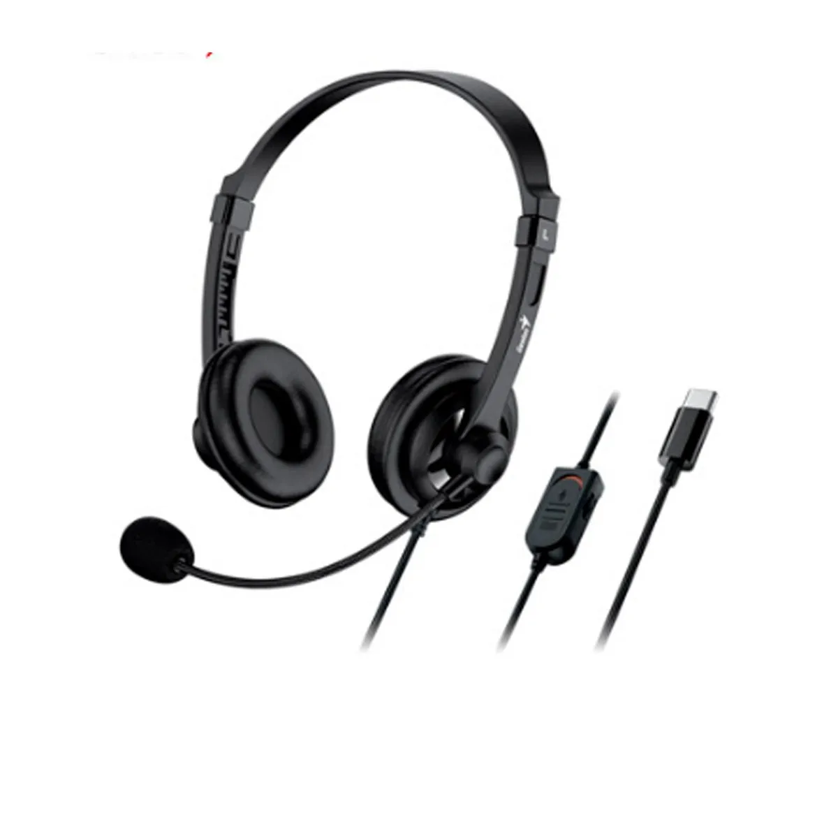 GENIUS - Audifono CMicrof Genius Hs-230u Usb-C Black