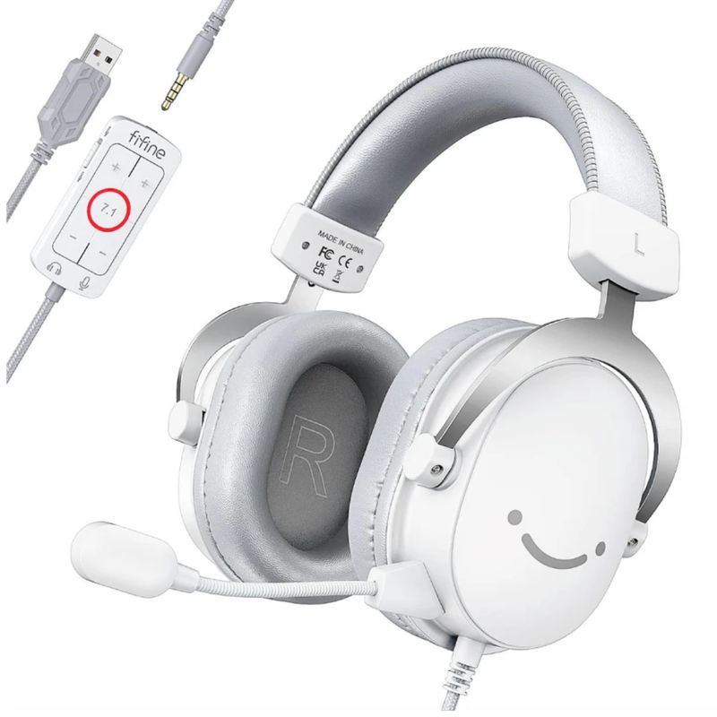 FIFINE - Auricular Fifine H9 WHITE