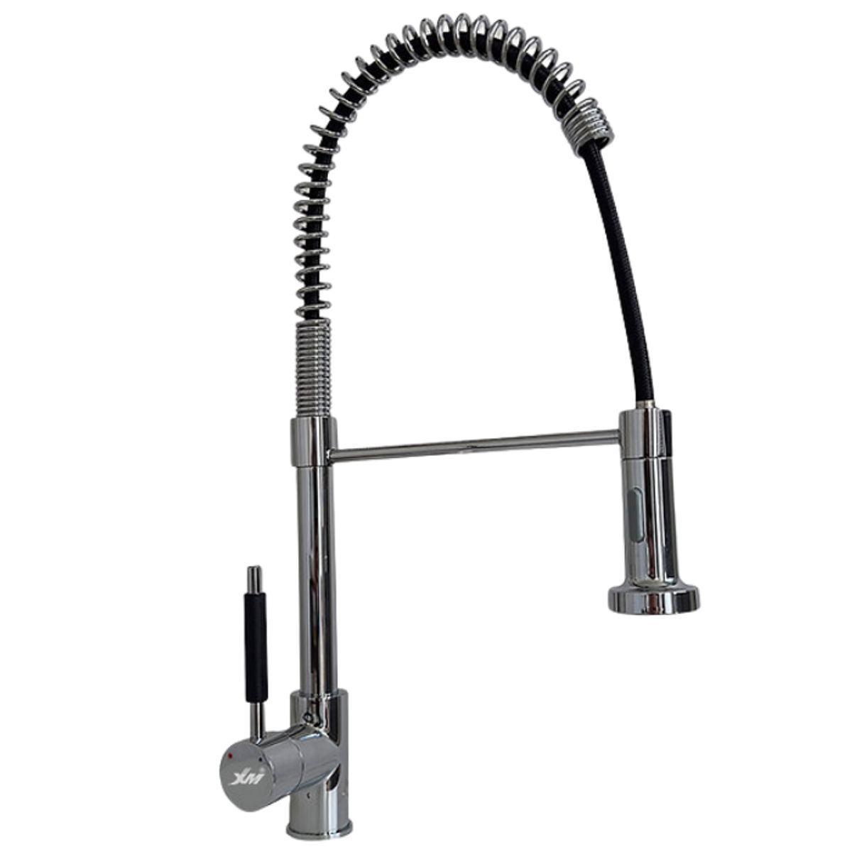 XM - MEZCLADORA DE COCINA RESORTE EXTRAÍBLE CROMADO  M01096