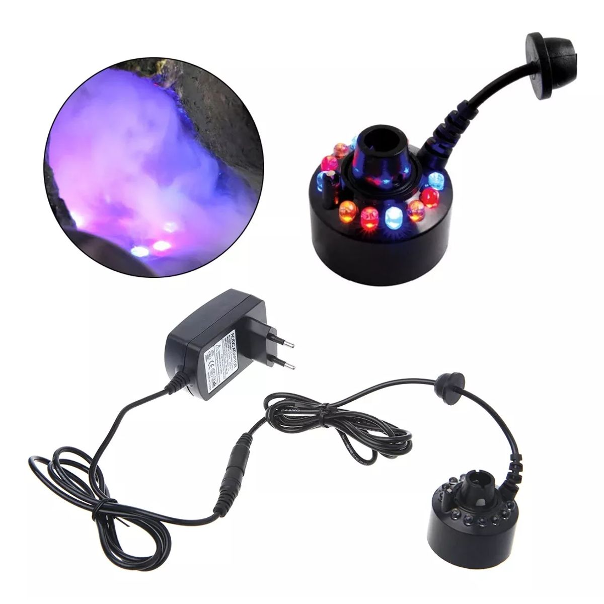 GENERICO - HUMIDIFICADOR NEBULIZADOR PARA INCUBADORA DE HUEVOS LED