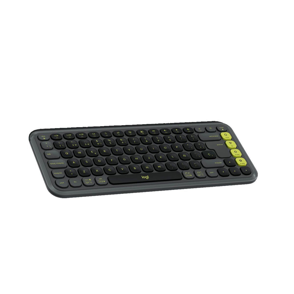 LOGITECH - Teclado Logitech +Mouse Pop Icon Bluetooth Negro