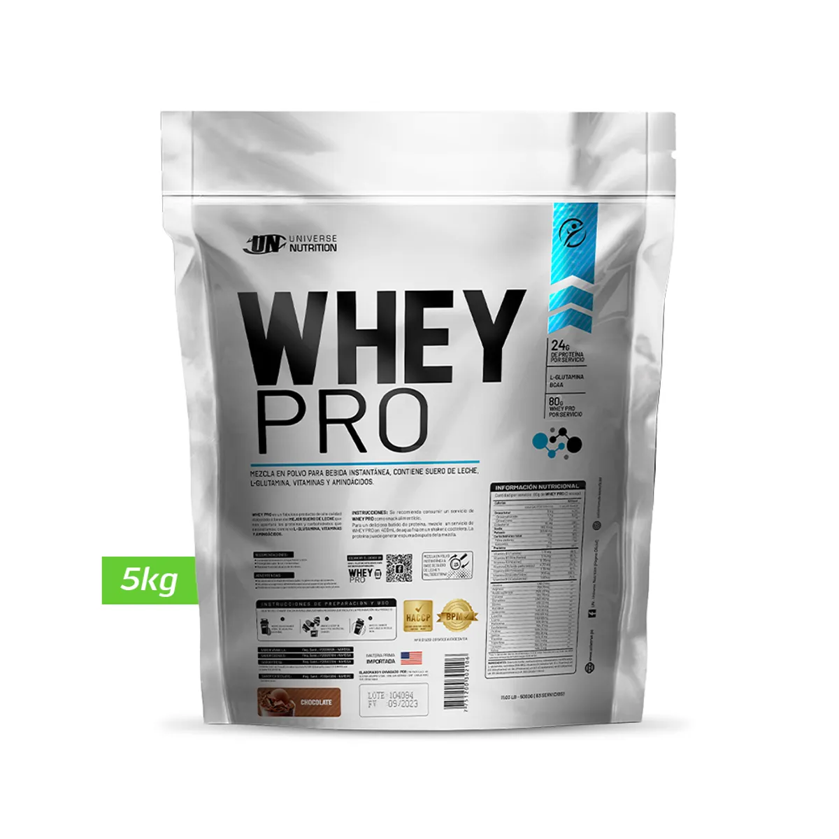 UNIVERSE NUTRITION - WHEY PRO 5KG PROTEÍNA CHOCOLATE UNIVERSE NUTRITION