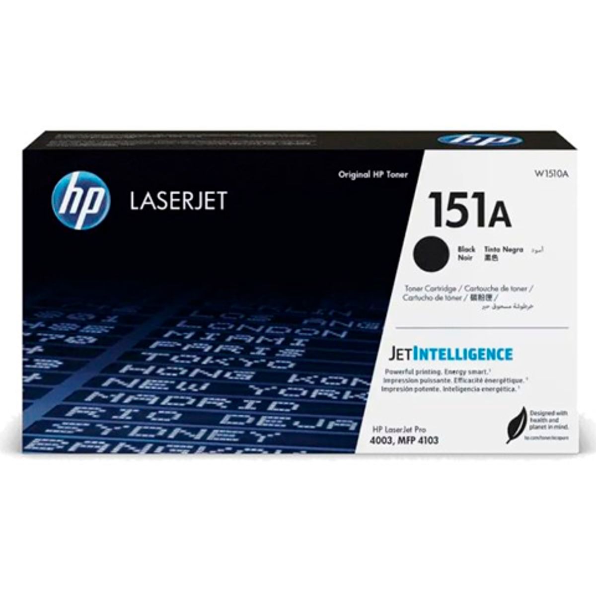HP - TONER HP W1510A (151A) L.J. 4003A BLACK 3,050 PGS