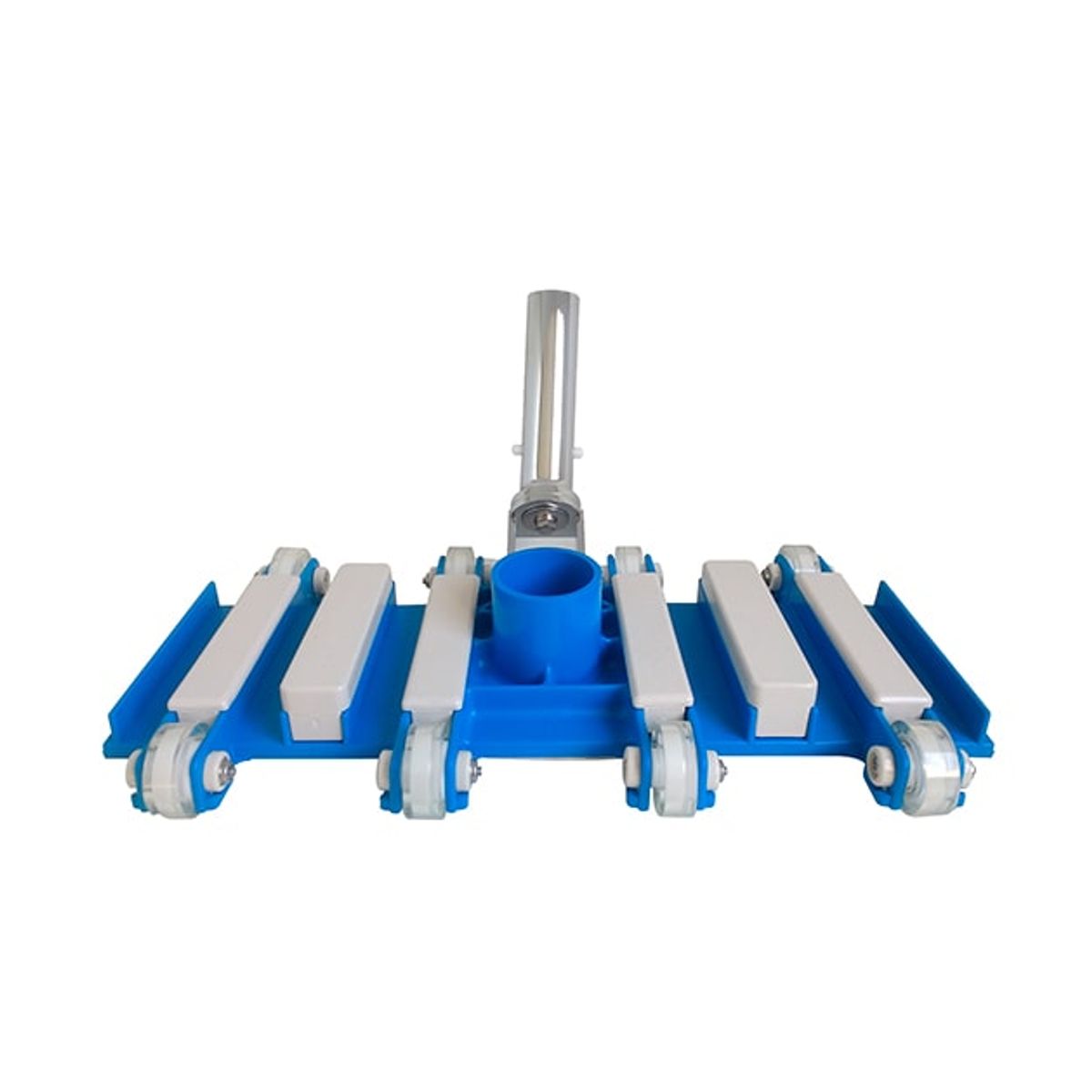 GENERICO - Aspiradora de 8 ruedas de piscina con mango de aluminio Pool System