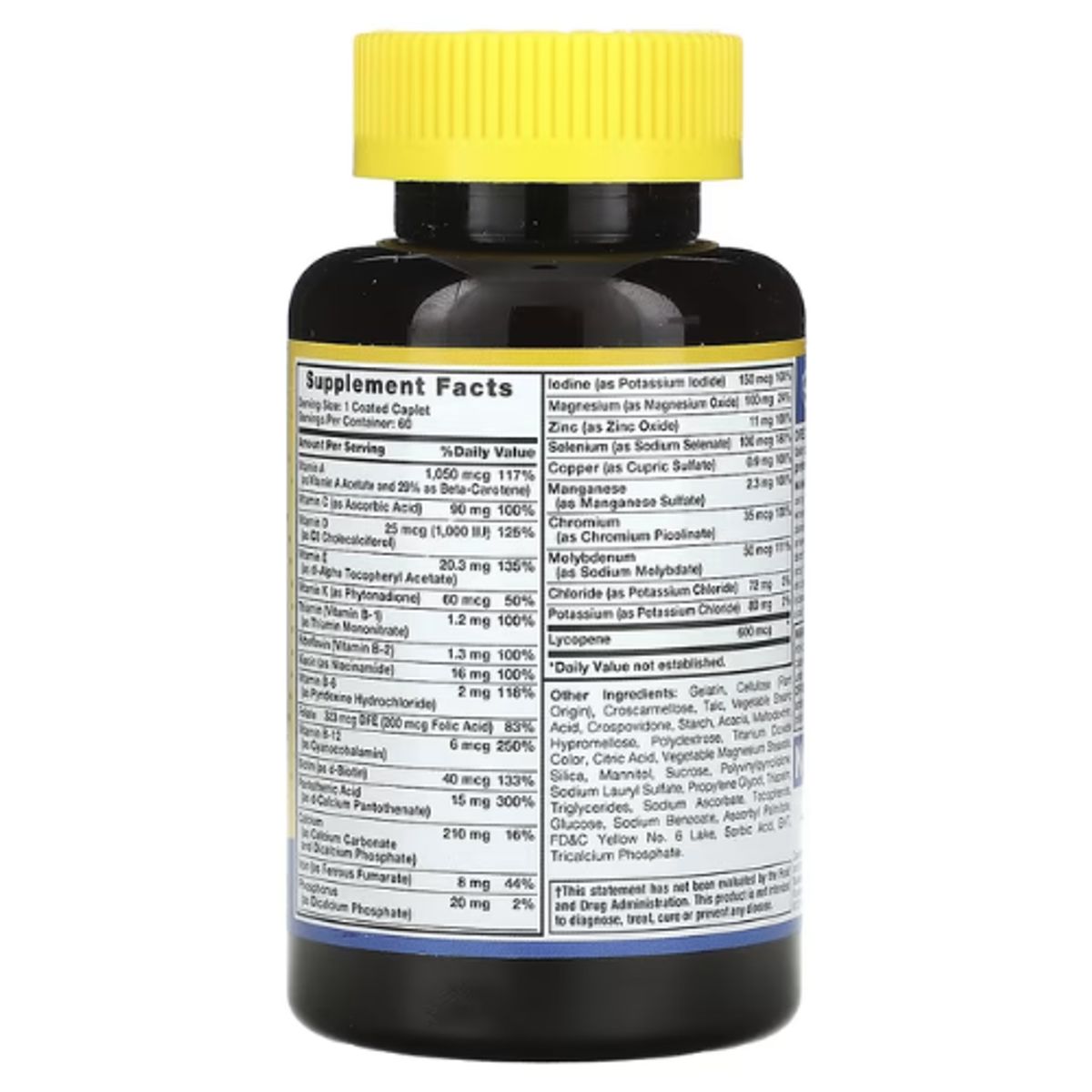 SUNDANCE - ABC Complete Men Multivitamin 60 Tabletas Recubiertas