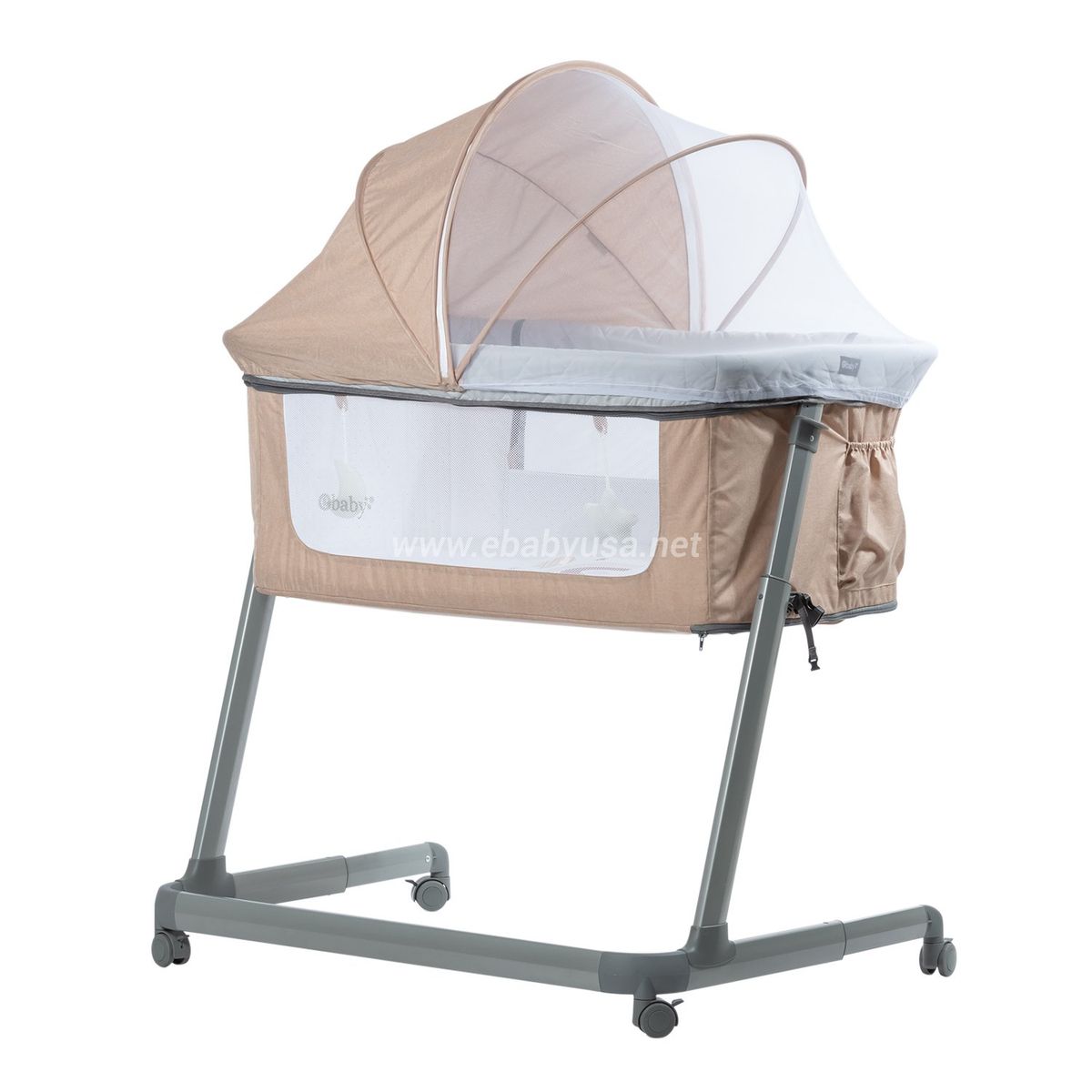 EBABY - Cuna Colecho Marion  de Lujo Beige cod. 753-1