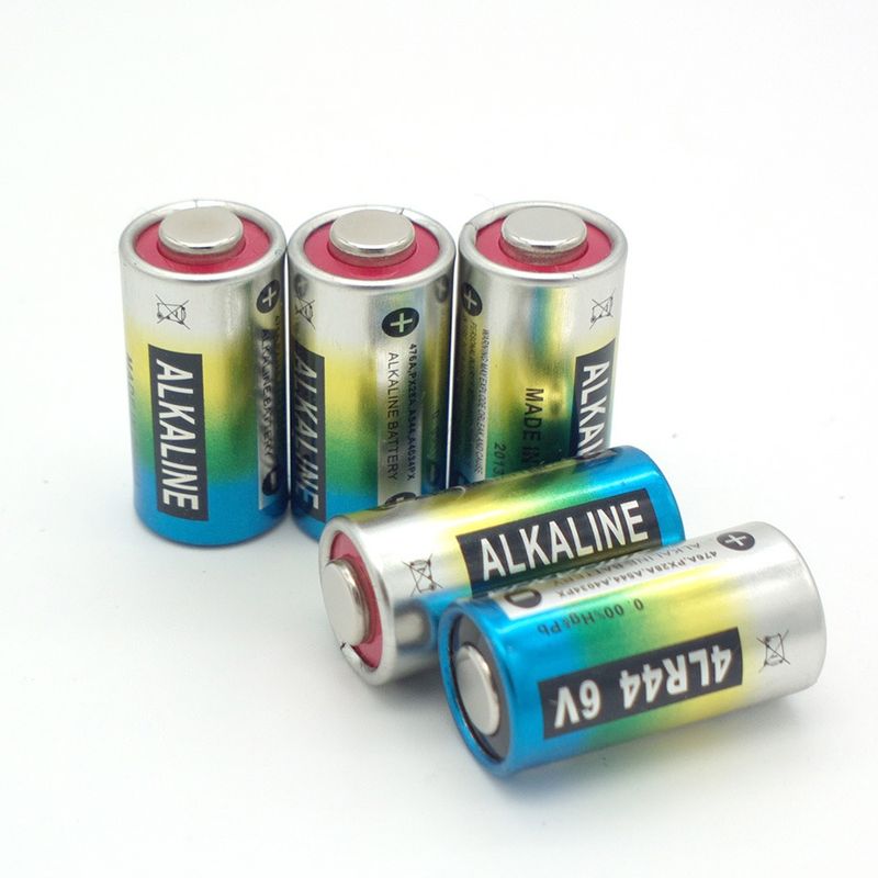 GENERICO - Pack de 2 Pilas 4lr44 6v Para Collar Antiladrido Mando Cochera