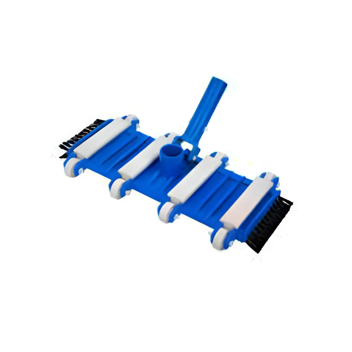 GENERICO - Aspiradora para piscina de 8 ruedas con cepillos laterales