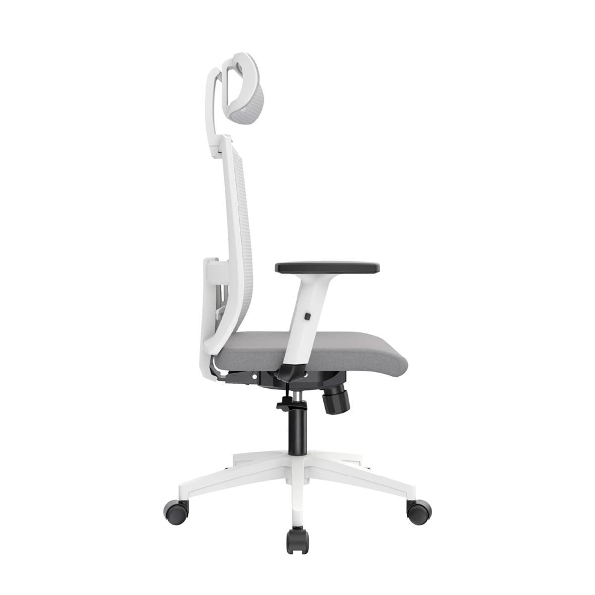 OFIDEAS - Silla de Oficina Ergonómica Monk Gris Presidente Syncro Ofideas