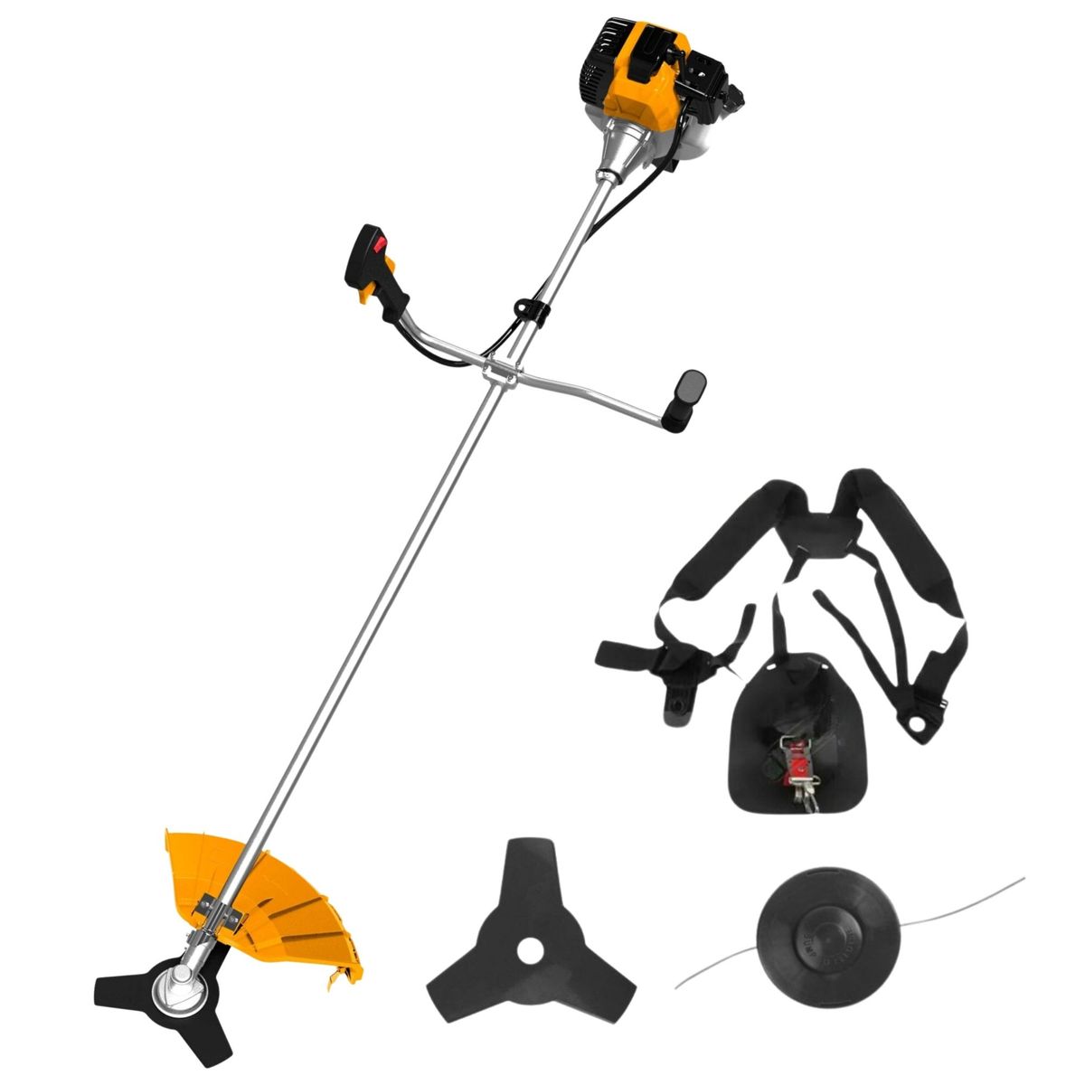 INGCO TOOLS - Desbrozadora desmalezadora 2HP podadora  43 CC motor de 2 tiempos