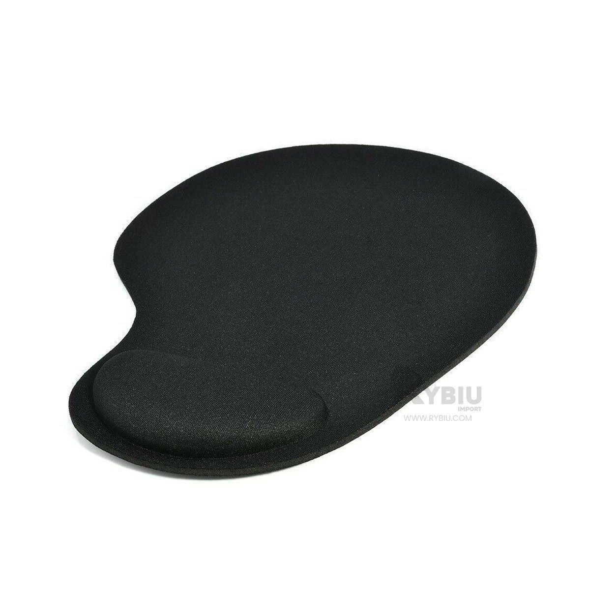 GENERICO - Alfombrilla Antideslizante de Raton Negro Y+Ligas de Regalo