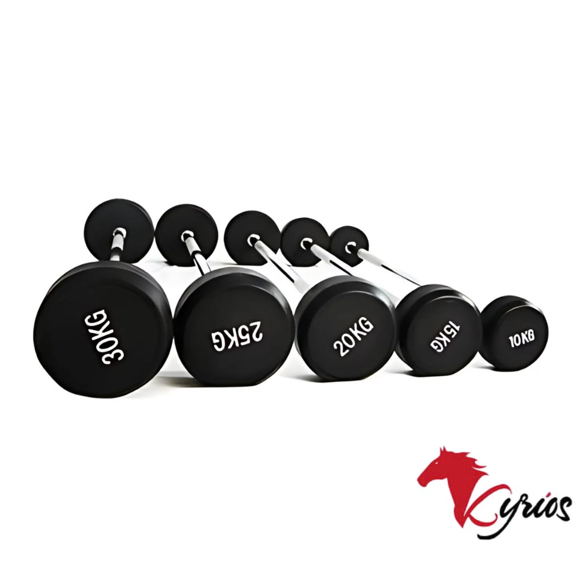 NO LOGO - Barra Recta De Peso Fijo De 20 KG