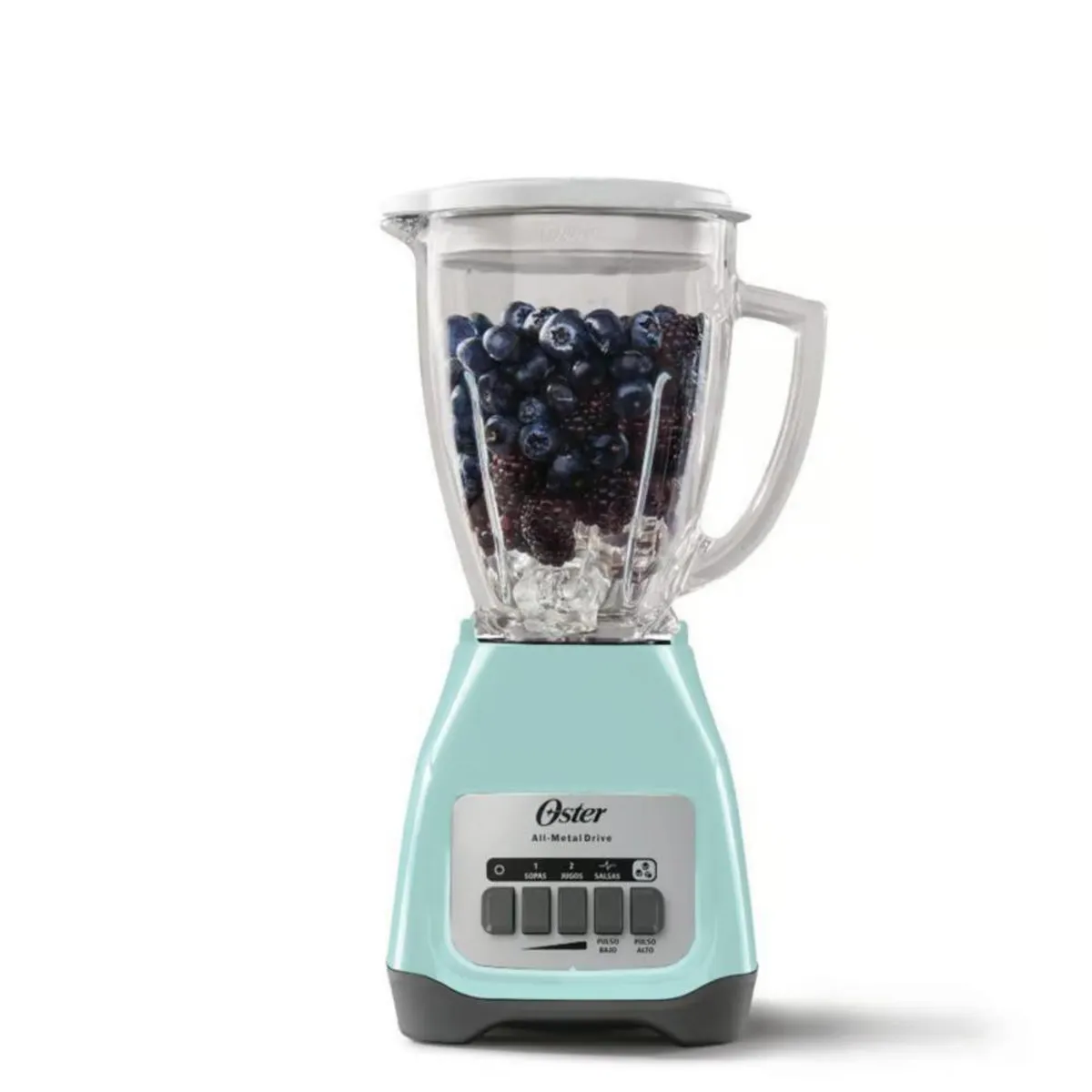 OSTER - Licuadora Oster de 1.5L con 550 watts Celeste Kaliman BLSTKAG VPB 053