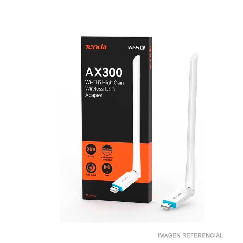 TENDA - Adaptador USB Wifi 6 AX300 Tenda U2