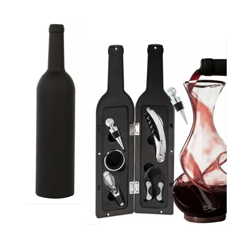 GENERICO - Set de Vino Accesorios Para Vino 5pcs