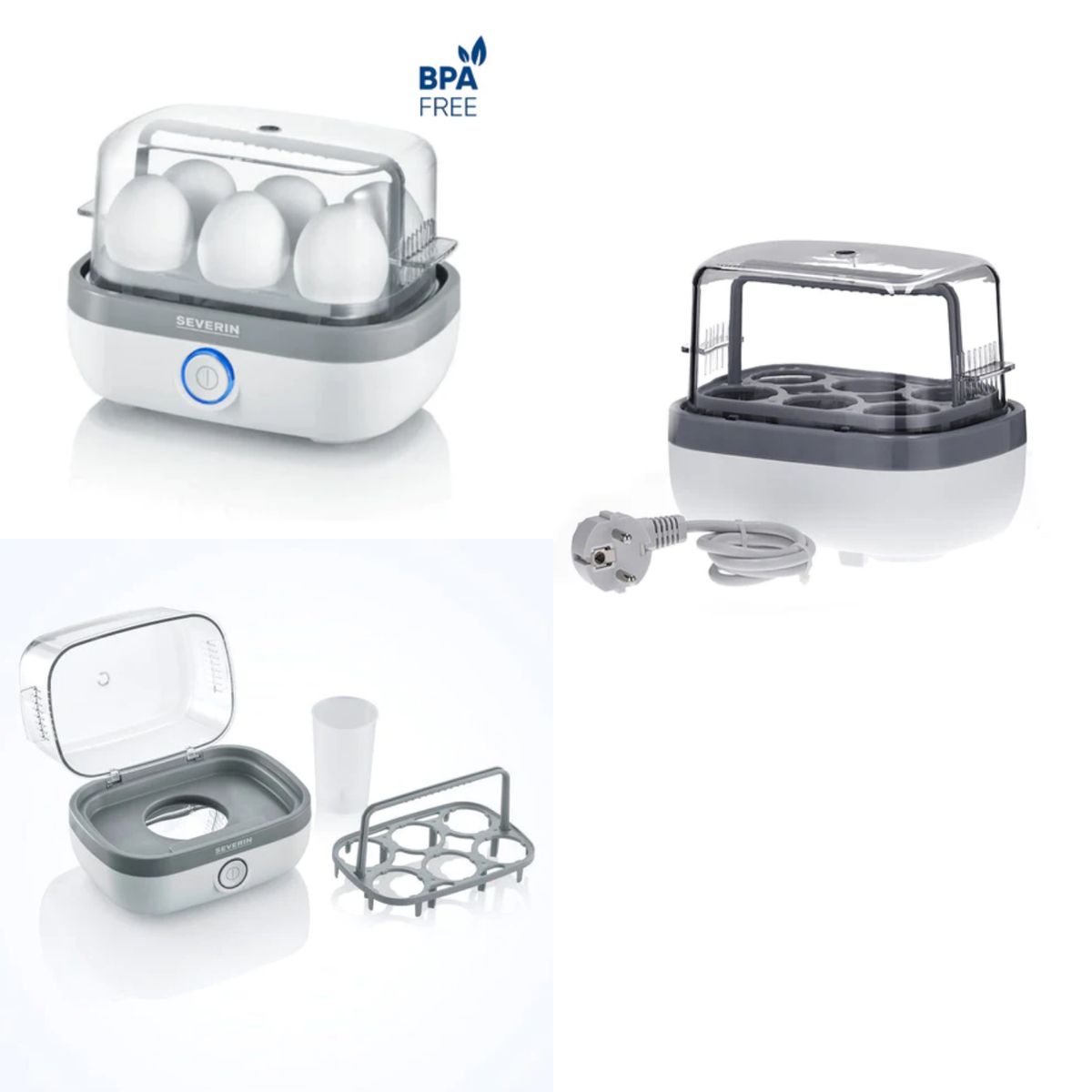 SEVERIN - Hervidor de Huevos SEVERIN EK 3164 - Blanco