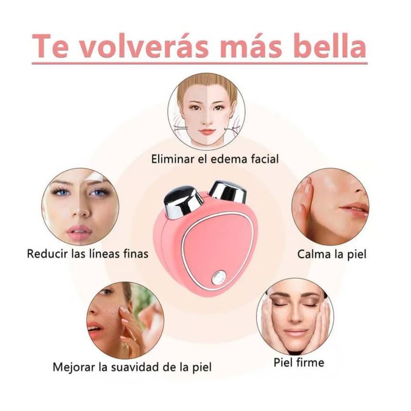 GENERICO - MASAJEADOR FACIAL MICROCORRIENTE REJUVENECIMIENTO