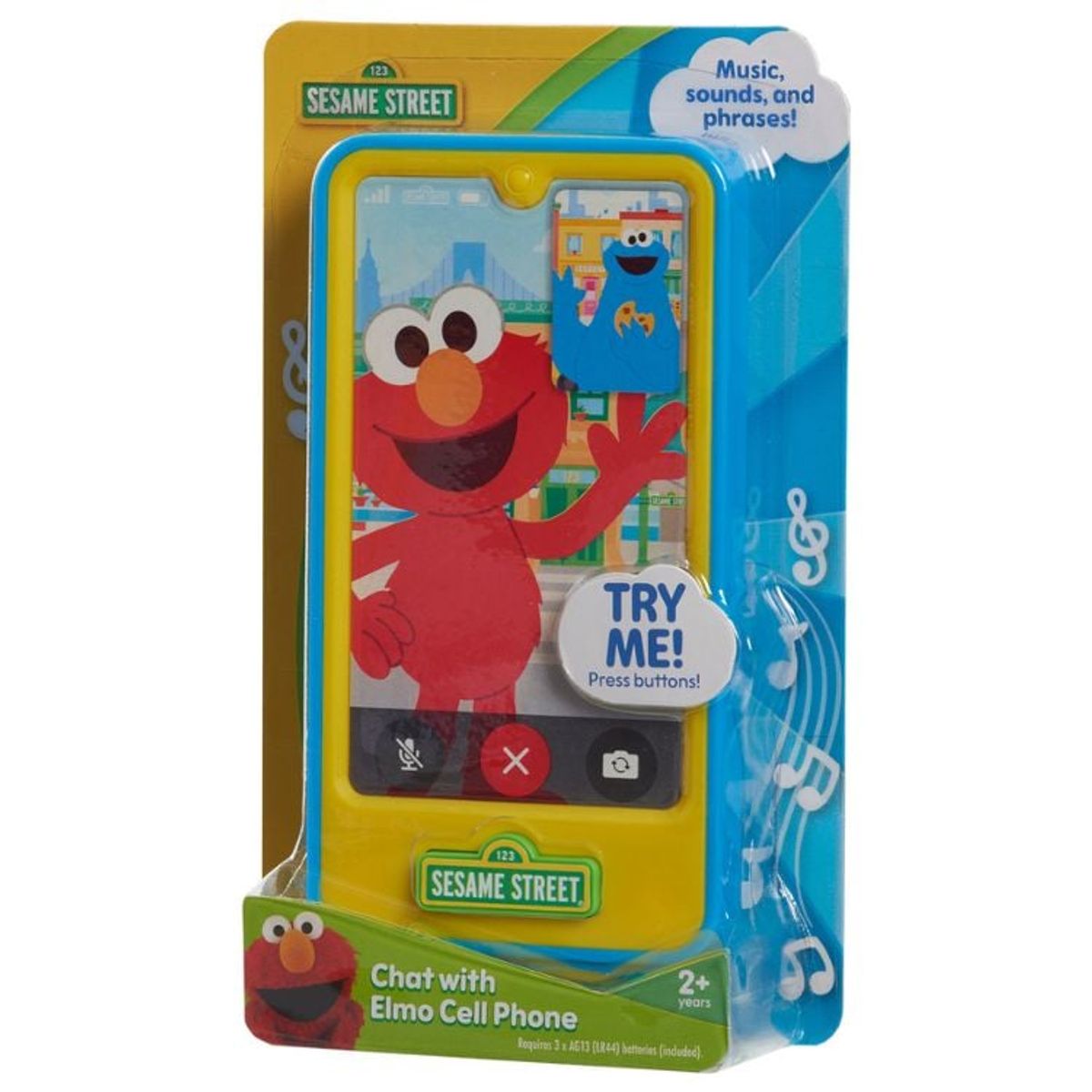 SESAME STREET - SESAME STREET CELULAR DE ELMO CON SONIDOS