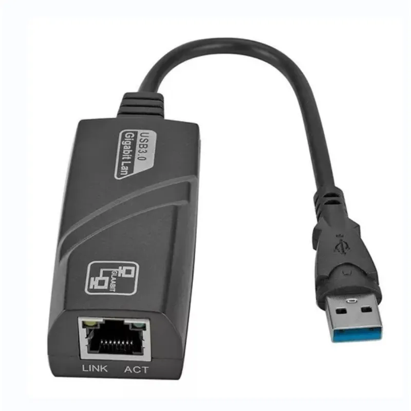 GENERICO - ADAPTADOR DE RED DELCOM USB 3.0 A RJ45 GIGABYTE 10/100/1000