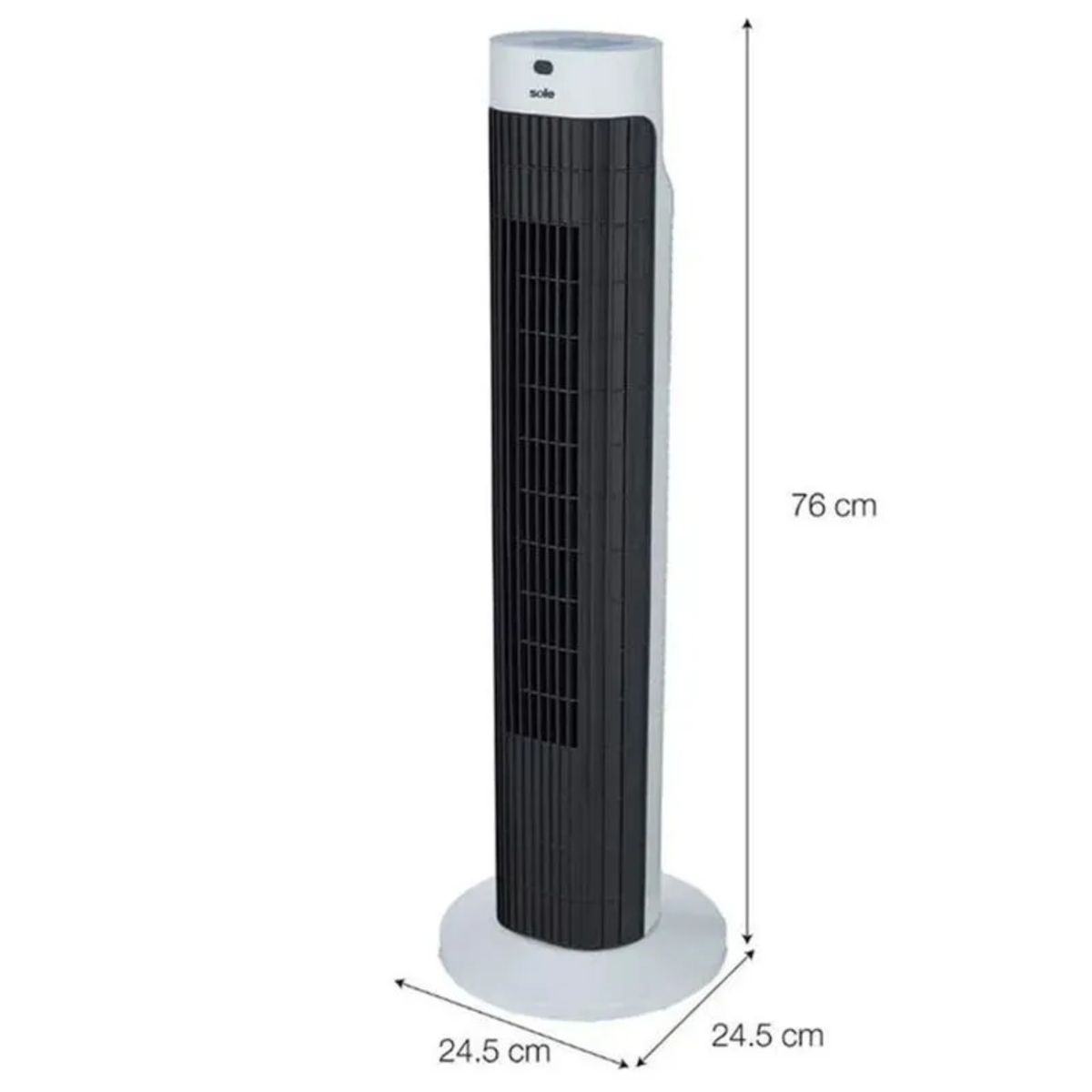 SOLE - Ventilador de Aire Sole Tipo Torre Sole 76cm SOLAIR019 Blanco
