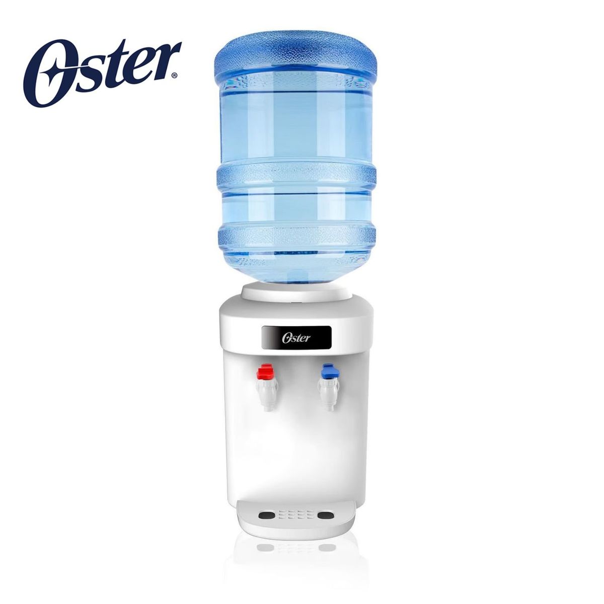 OSTER - Dispensador de Agua Oster® 20L con Caño de Agua Caliente y Fría